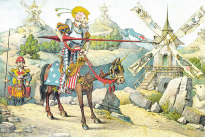 Illustration von Don Quijote.