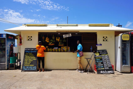 Essensstand auf Sansibar