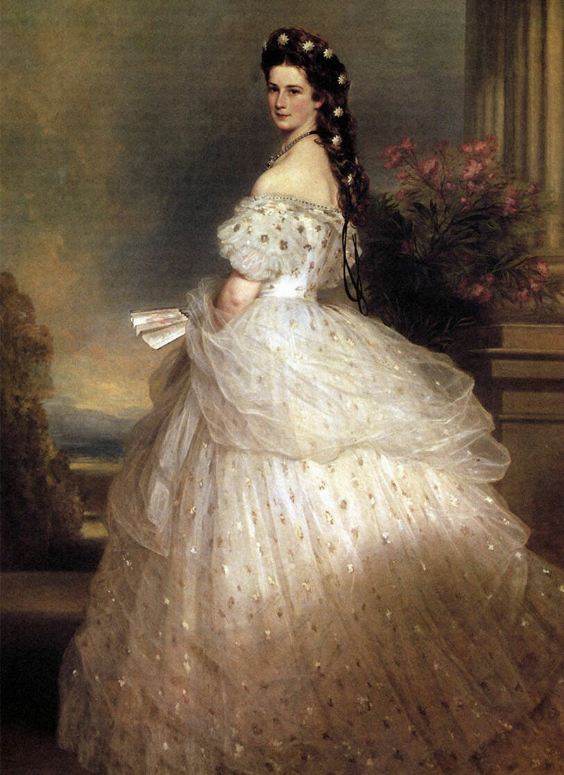 Gemälde von Kaiserin Elisabeth alias Sisi.