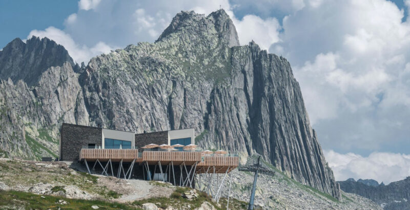 Bergrestaurant auf dem 2.344 Meter hohen „Gütsch“