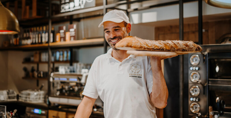Frisch gebackenes Brot