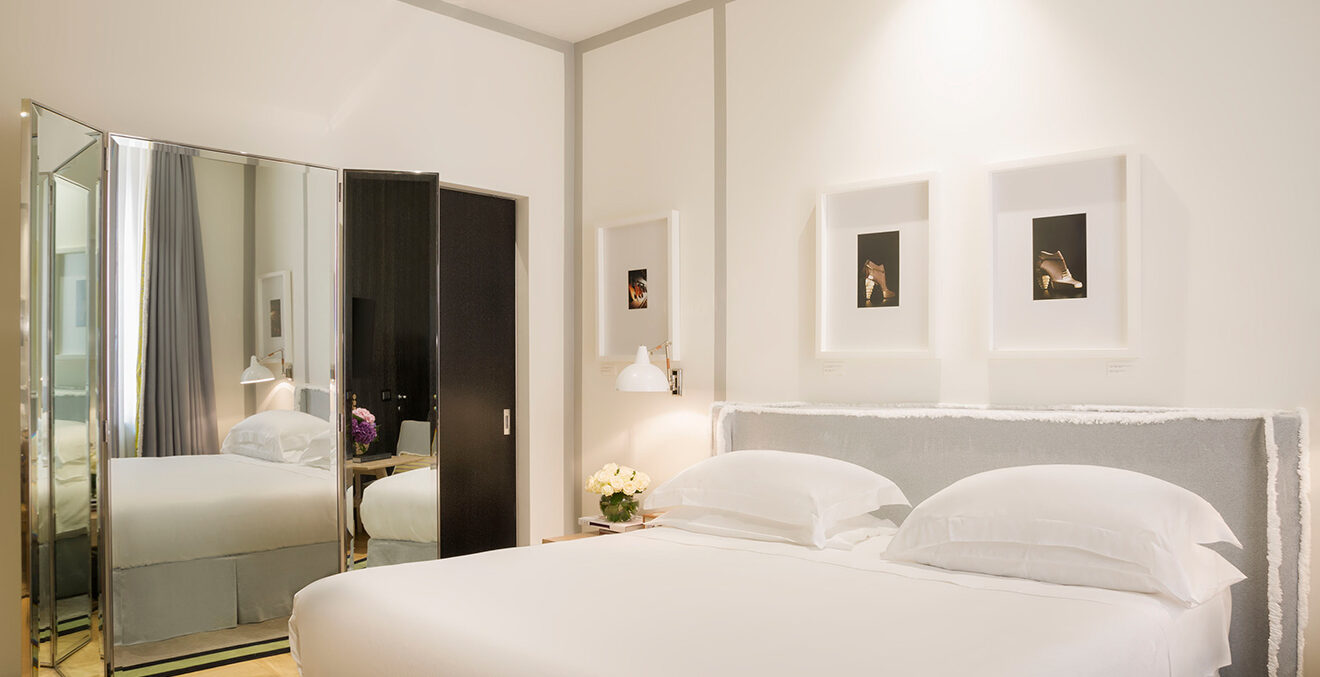 Zimmer des Portrait Hotels Rom