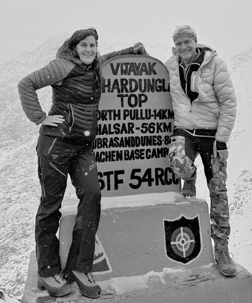 Schwarz-weiss Foto von Milena Sovric und Gerd Giesler