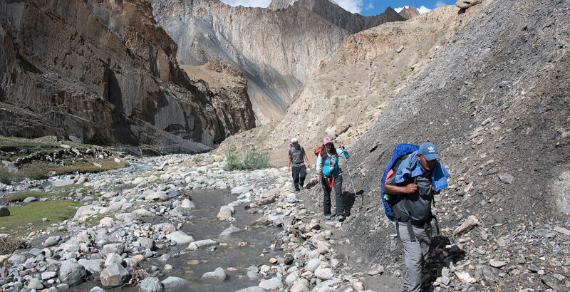 Trekking im Upper-Hankar-Valley