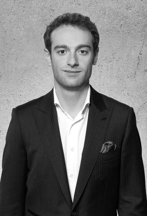 Schwarz-weiß Porträt von Michael Schuhbauer