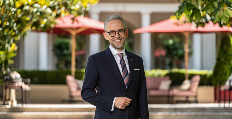 Hoteldirektor Stephan Bösch.